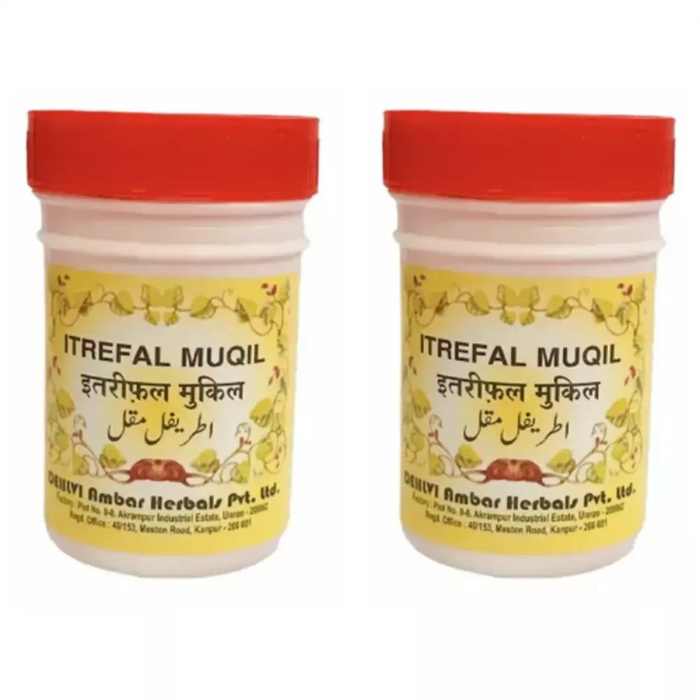 Dehlvi Ambar Itrefal Muqil - 125 gms (Pack of 2)